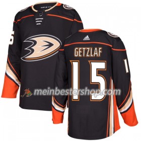 Anaheim Ducks Ryan Getzlaf 15 Adidas 2017-2018 Schwarz Trikot Authentic - Herren